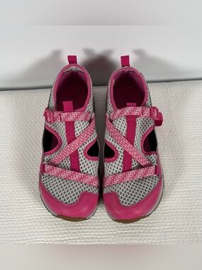 Chaco Pink and Gray Girls Kids' Sport Sandal Size 5 Nwot